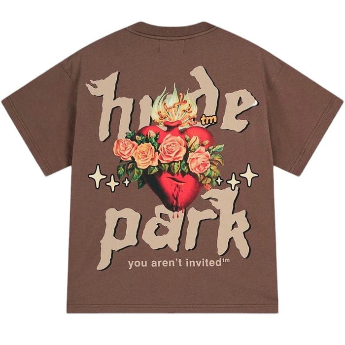 Hyde Park Sacred Heart Tee Brown
