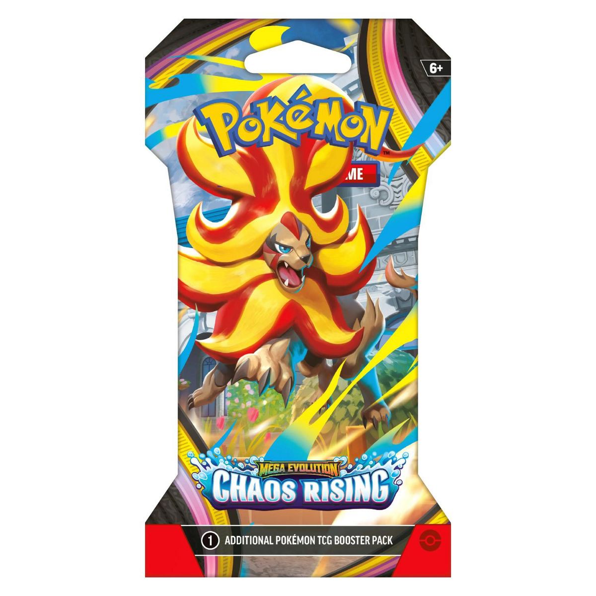 Pokemon TCG Mega Evolution Chaos Rising Sleeved Booster Pack