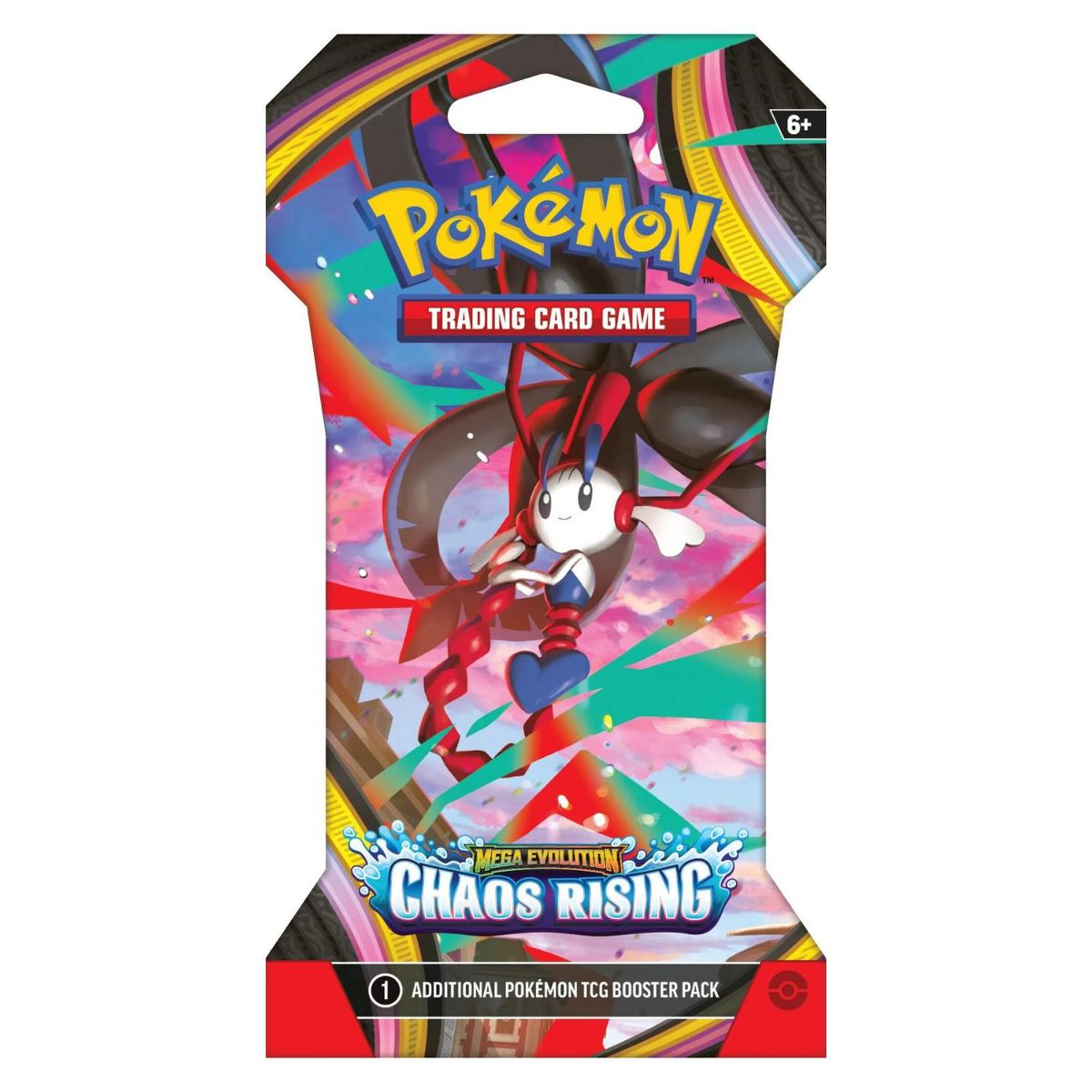 Pokemon TCG Mega Evolution Chaos Rising Sleeved Booster Pack