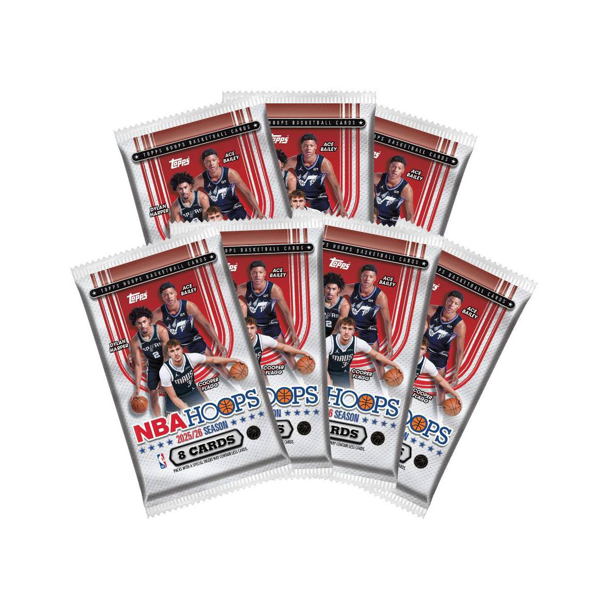 2025-26 Topps NBA Hoops Basketball Trading Card Value Box