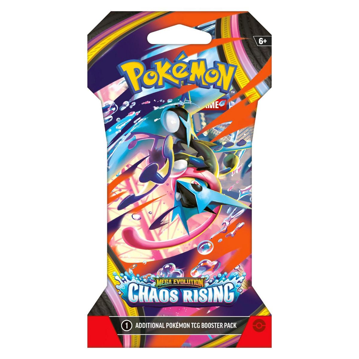Pokemon TCG Mega Evolution Chaos Rising Sleeved Booster Pack