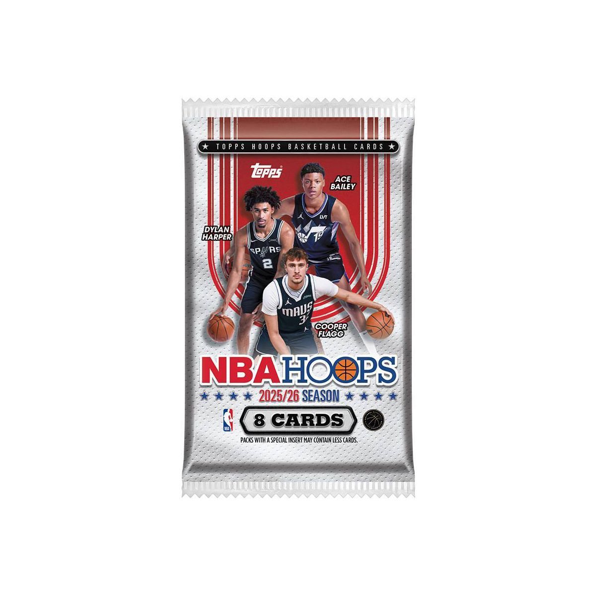 2025-26 Topps NBA Hoops Basketball Trading Card Value Box