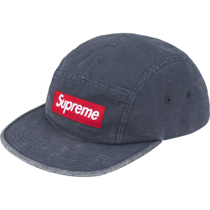 Supreme Canvas Camp Cap Navy (SS26)
