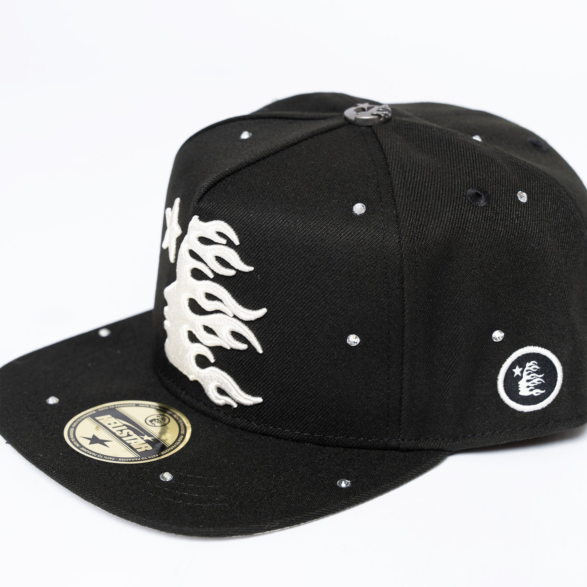 HS OG Logo Starry Night Snapback Hat Black