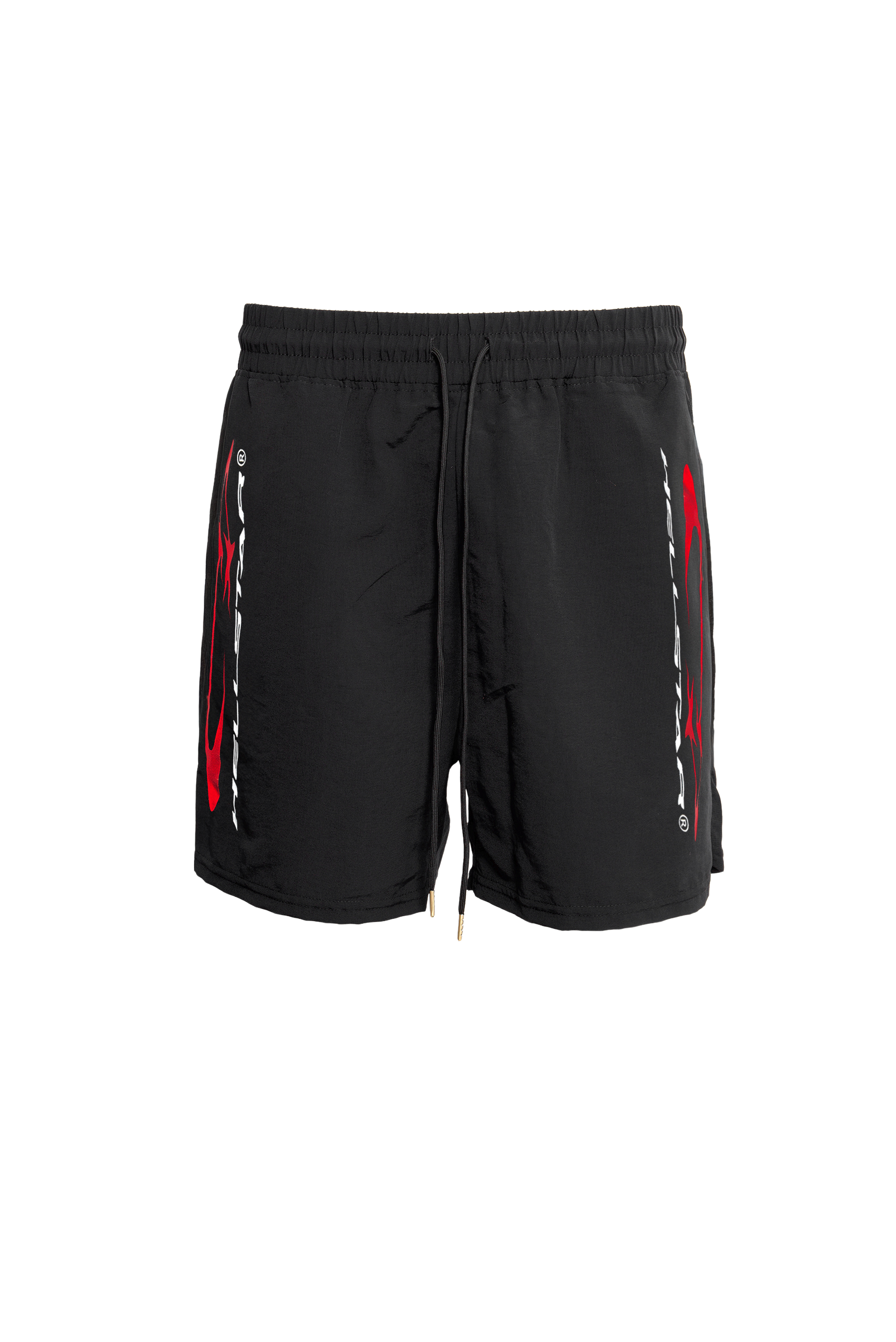 HS Sports Vertical Athletic Shorts Black/Red