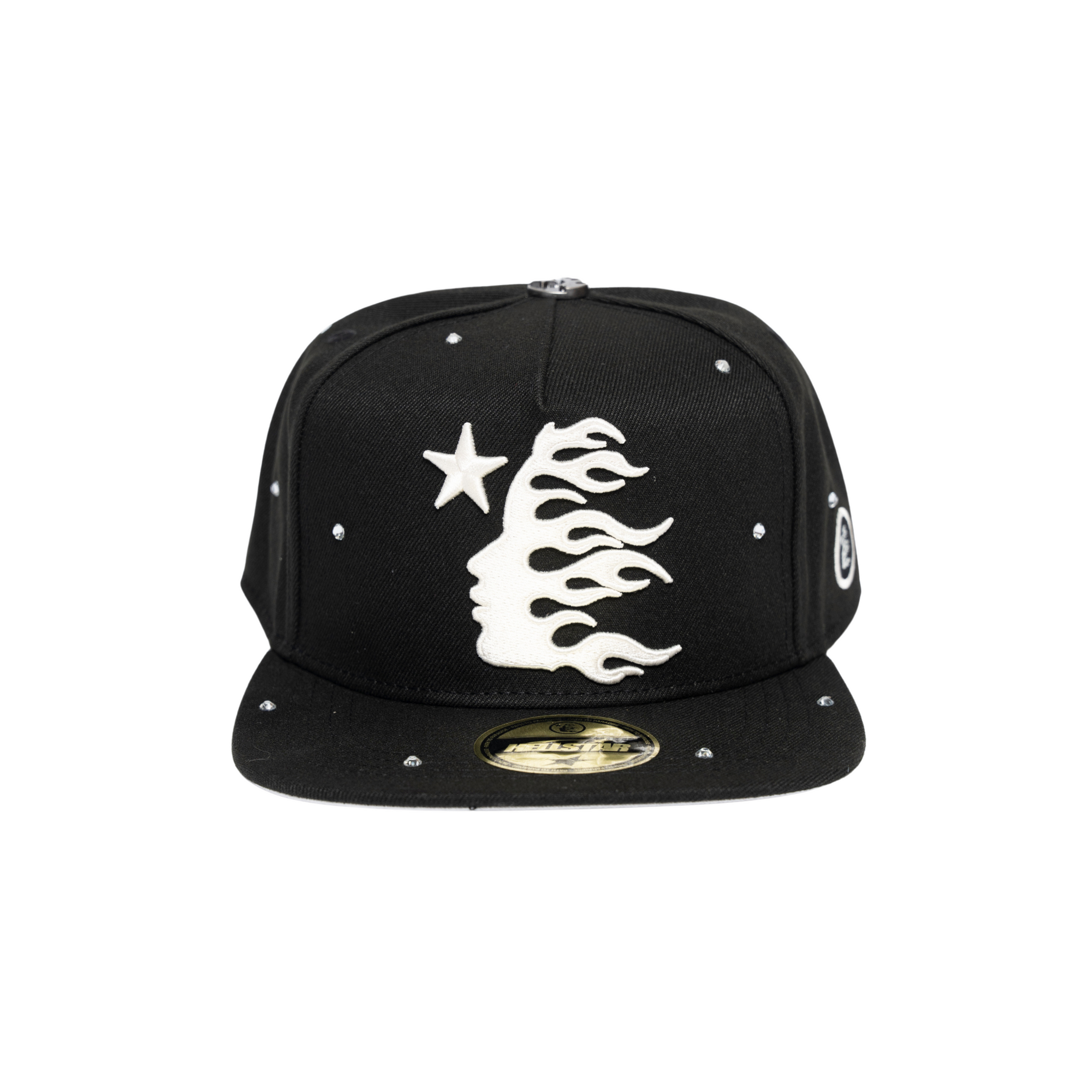 HS OG Logo Starry Night Snapback Hat Black