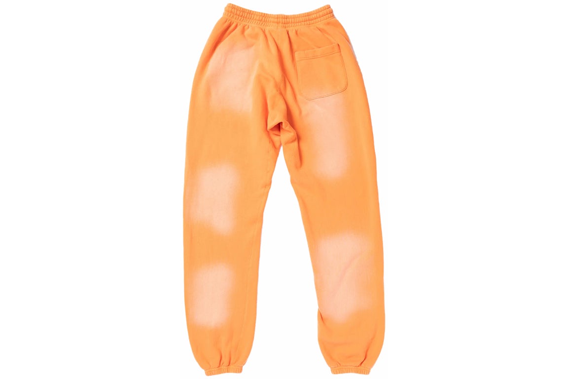 HStar Fire Orange Closed Elastic Bottom Sweatpants Orange Dye