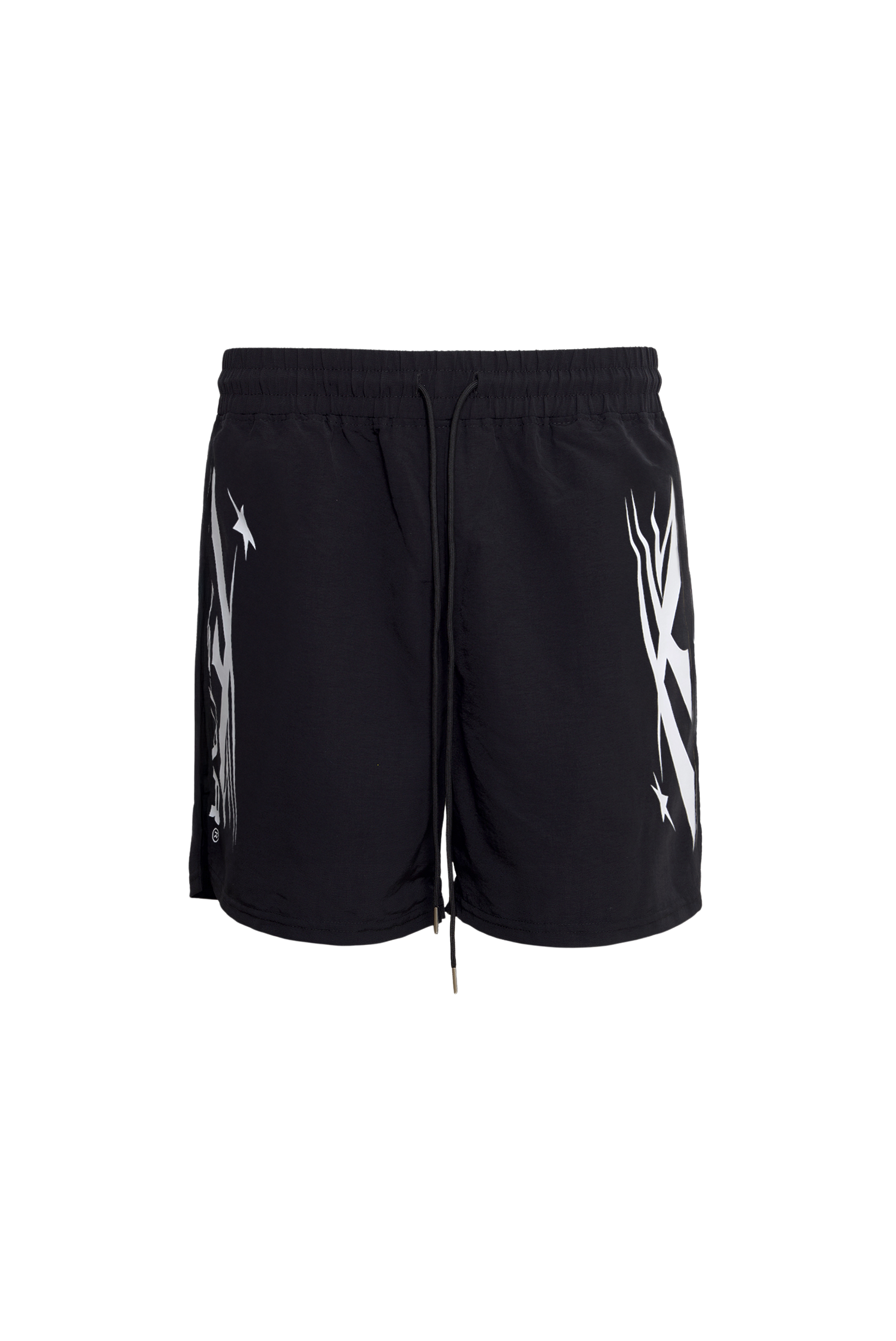 HS Sports Vertical Athletic Shorts Black/White