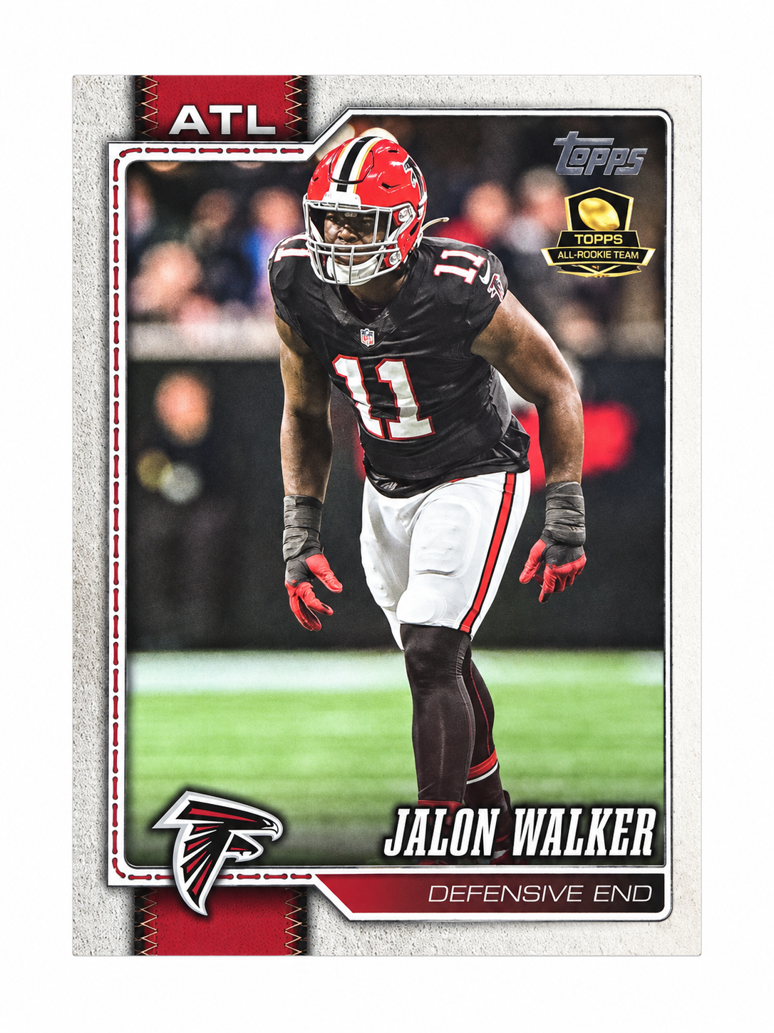 Jalon Walker #7 [Rookie] 2026 Topps Flagship