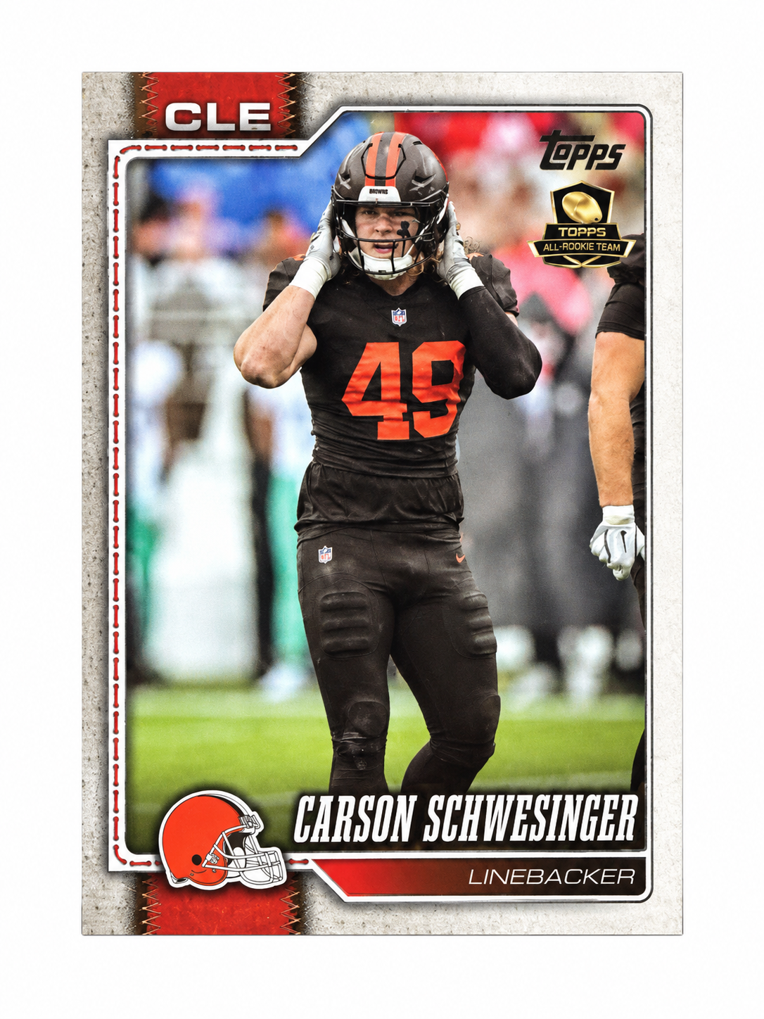 Carson Schwesinger #45 [Rookie] 2026 Topps Flagship