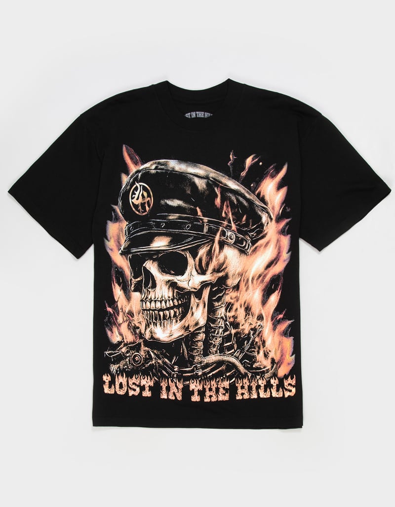 LH Flame T-Shirt Black