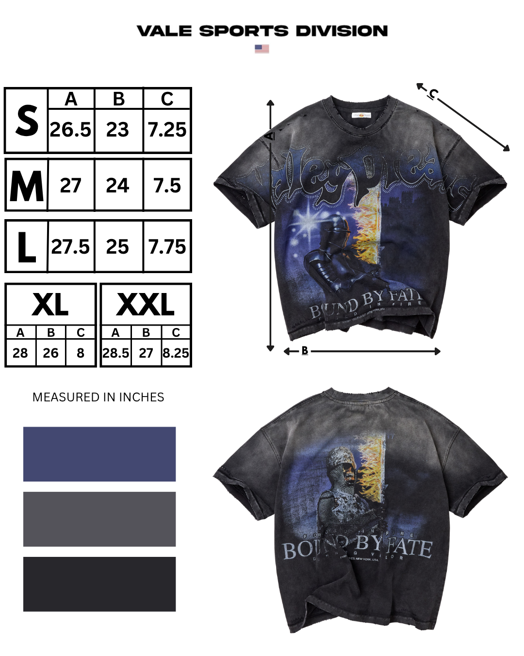 Vale Forever Lanclot Tee Black