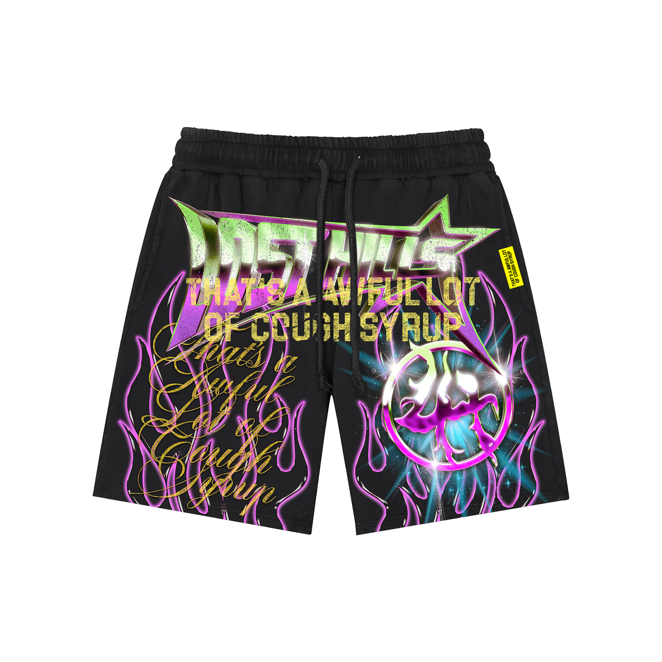LH x Cough Syrup Shorts (Black)
