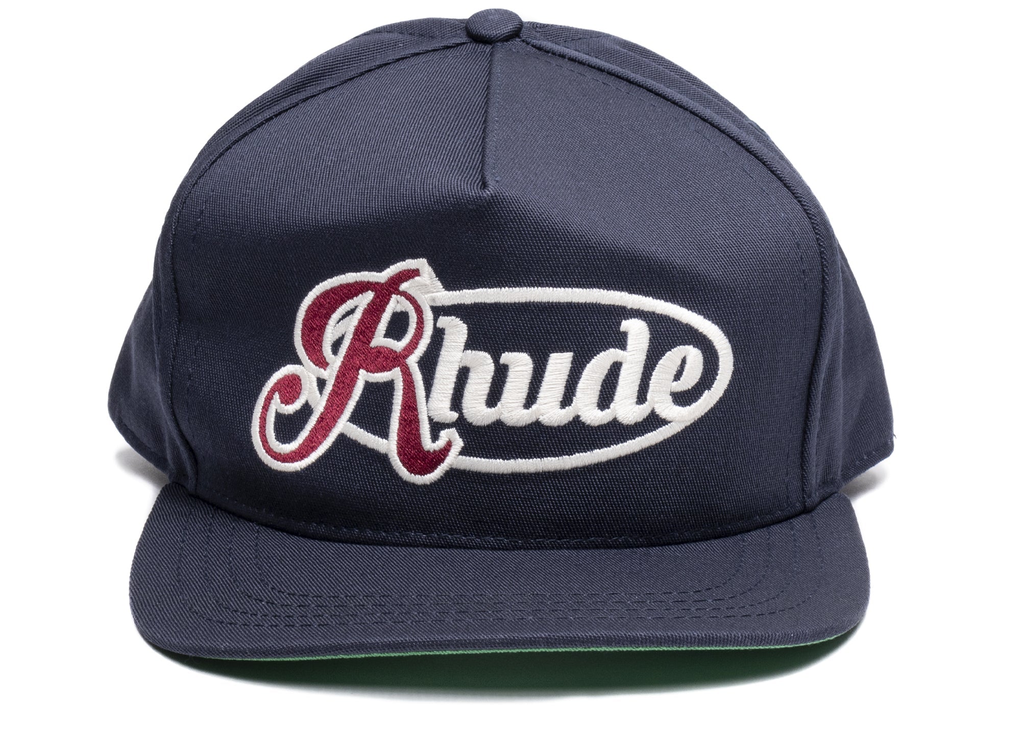 Rhude Script Logo Hat Navy