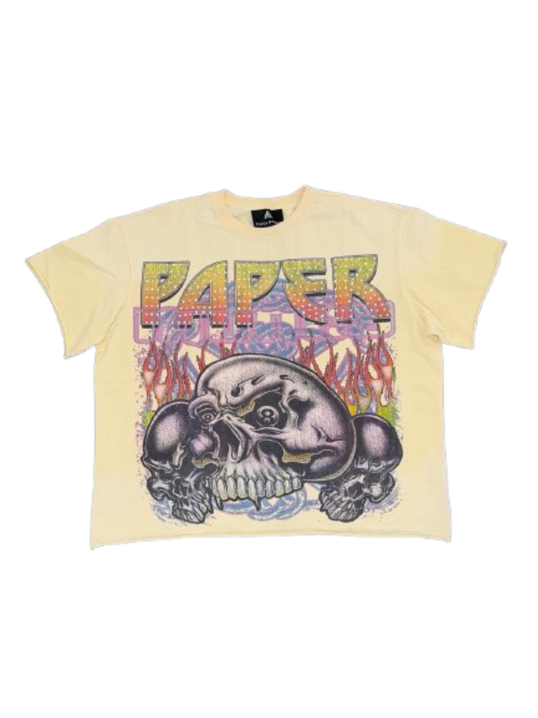 Paper Money 8 Ball T-Shirt Bone