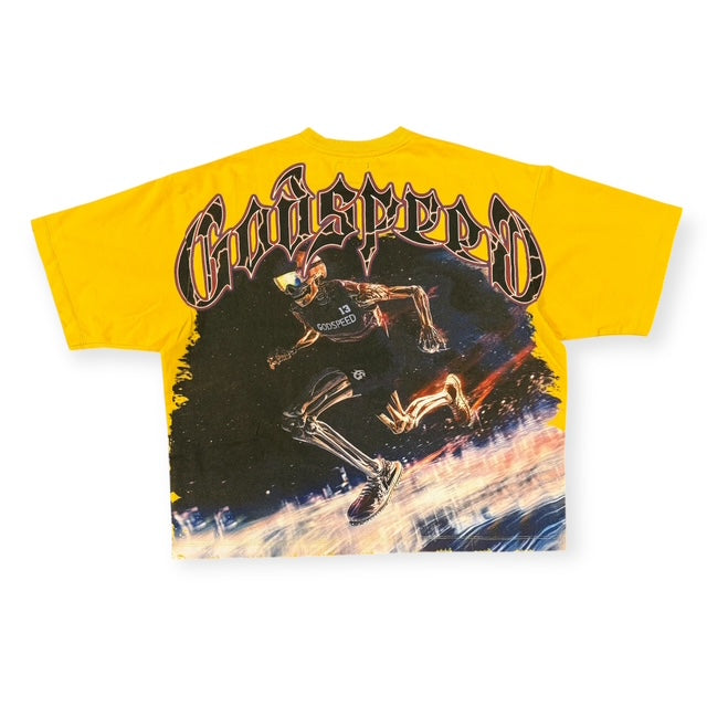 Godspeed Run club T-Shirt (Yellow)