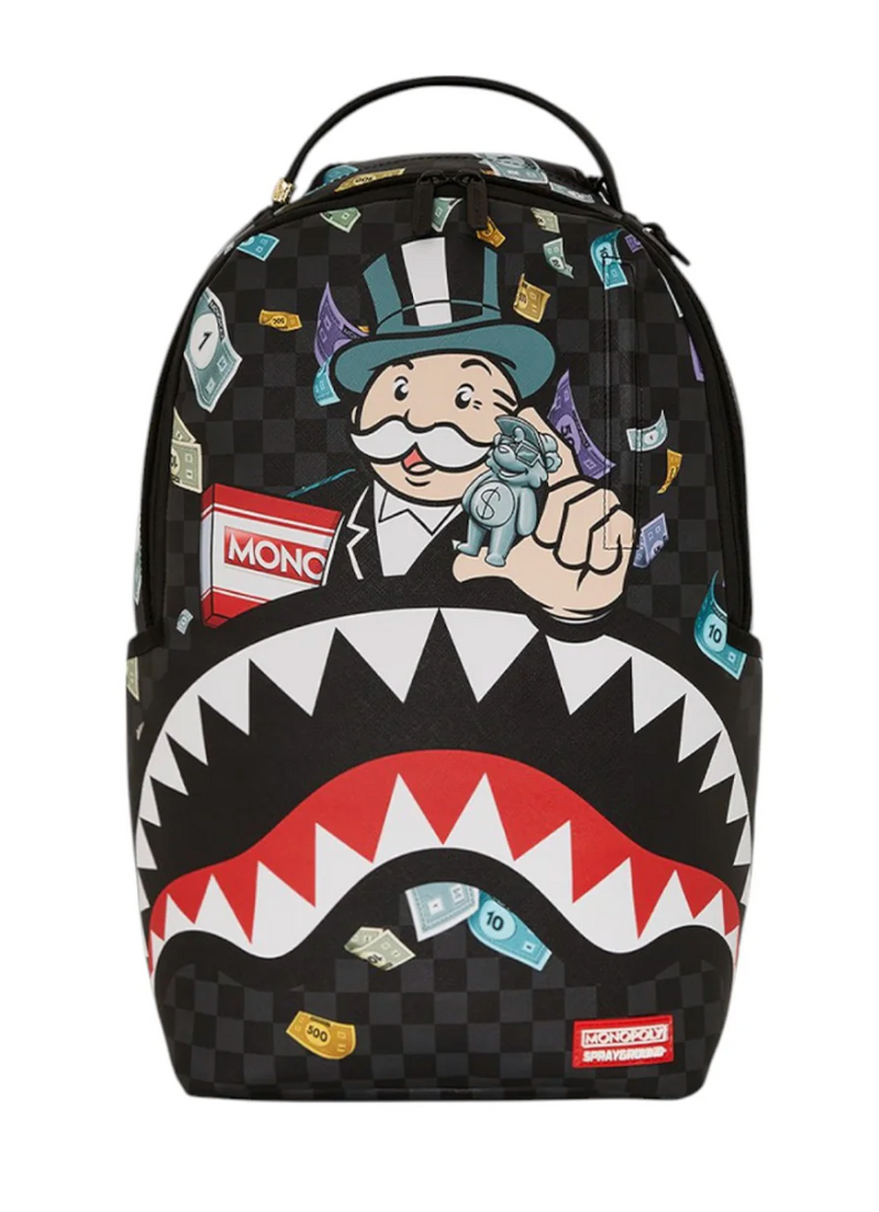 SPRAYGROUND MONOPOLY X SPRAYGROUND CHARACTERS DLXSV BACKPACK