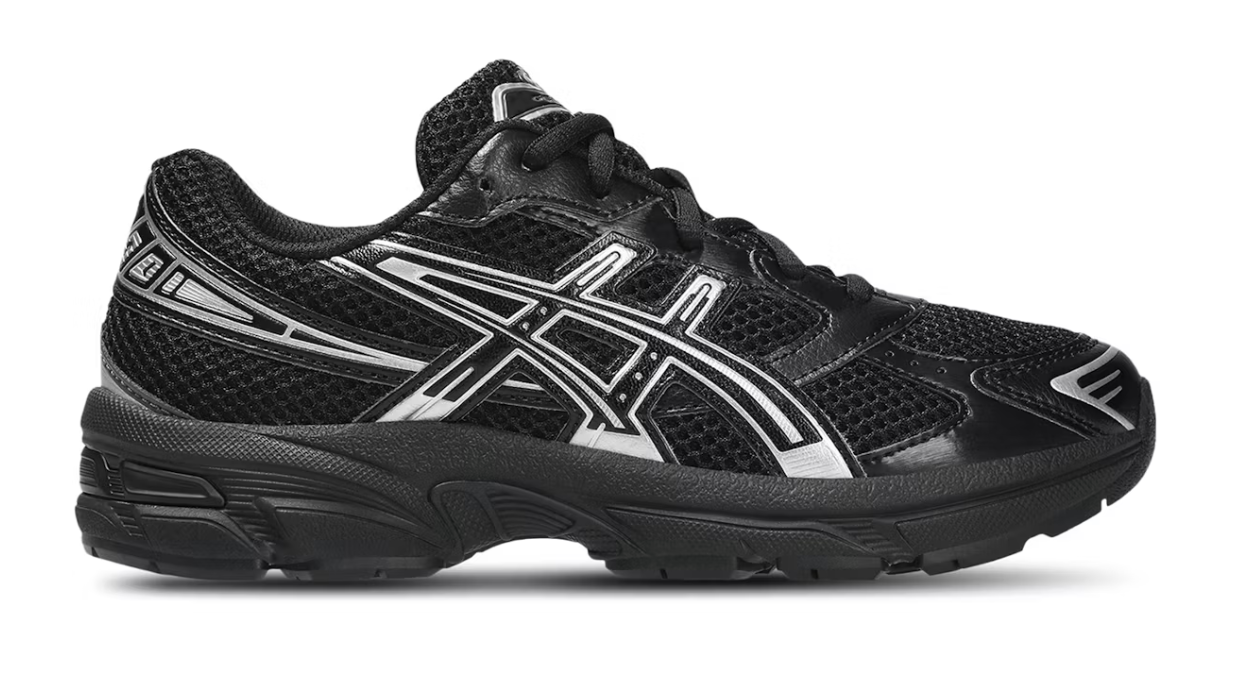 ASICS Gel-1130 Black Pure Silver (GS)