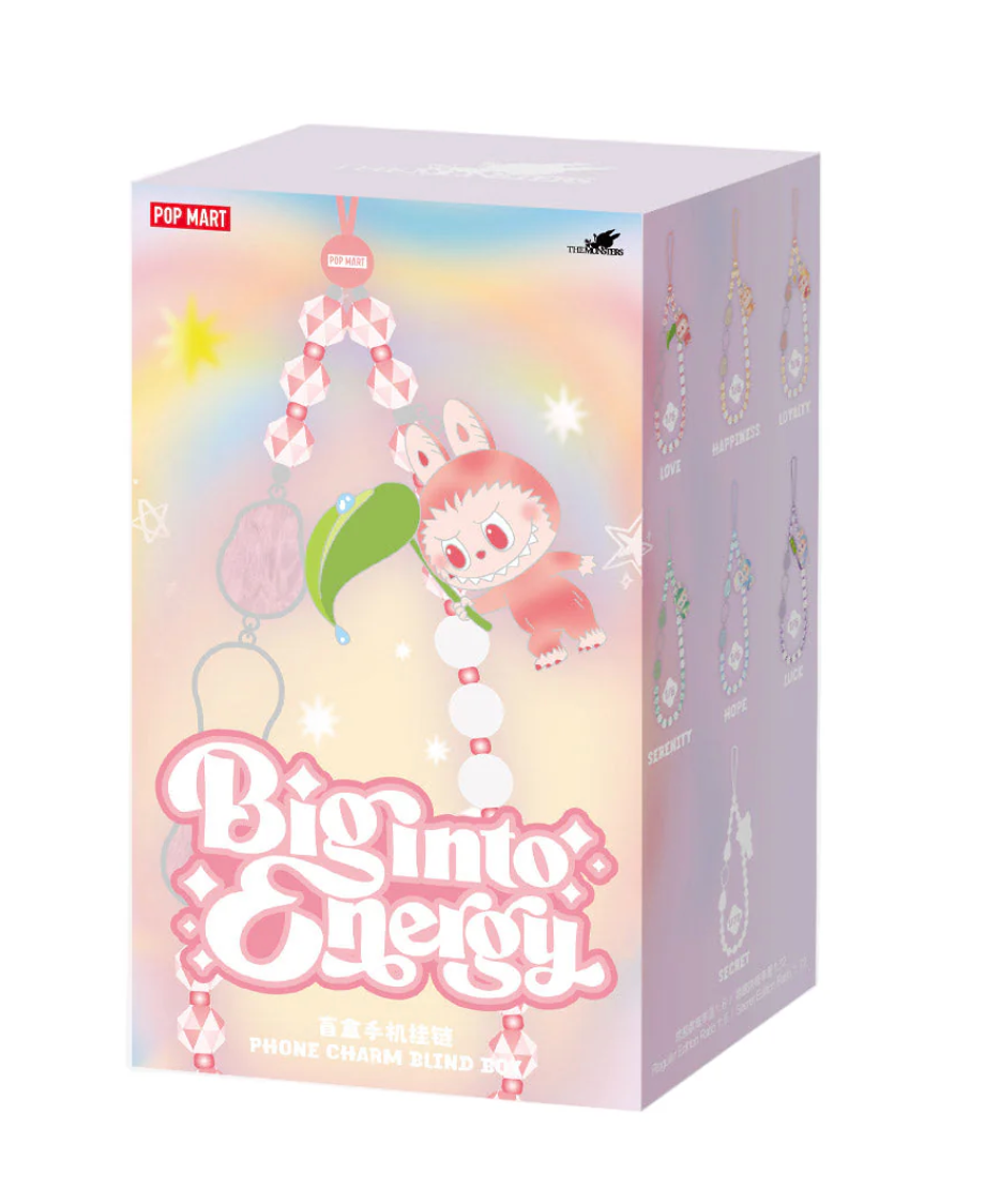 Pop Mart Labubu The Monsters Big into Energy Series Phone Charm