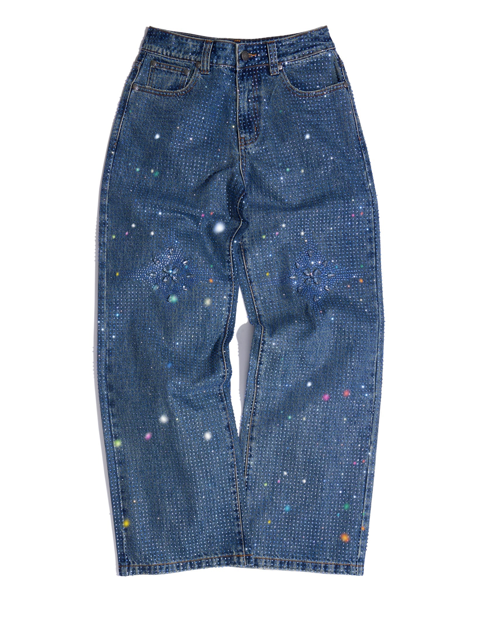 Birth Of A Royal Child  20K Stellar Diamond Pants Blue