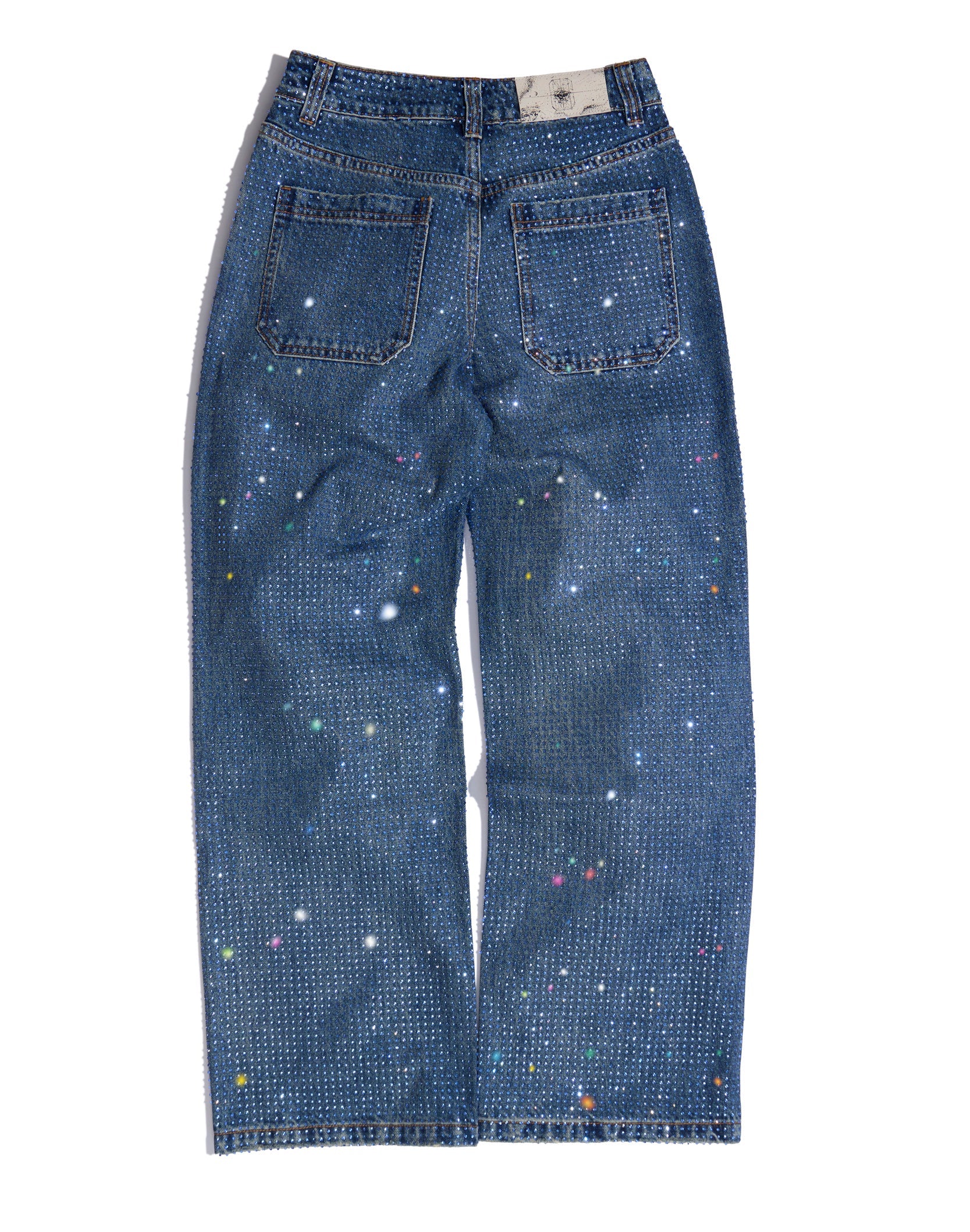 Birth Of A Royal Child  20K Stellar Diamond Pants Blue