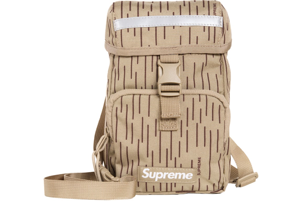 Supreme Camera Bag Tan Raindrop