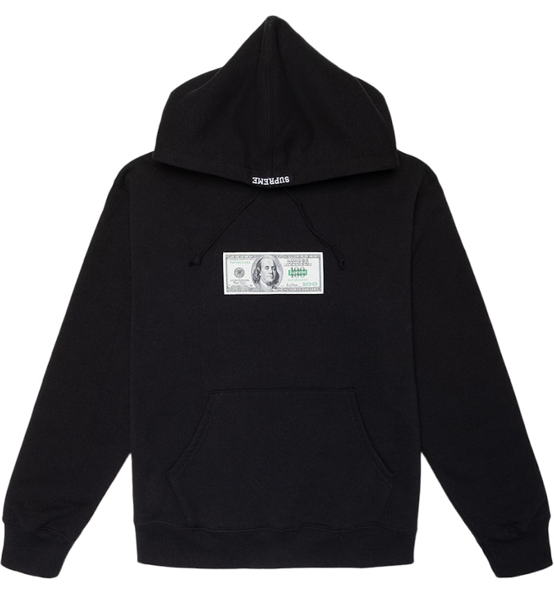 Supreme Franklin Hooded Sweatshirt Black