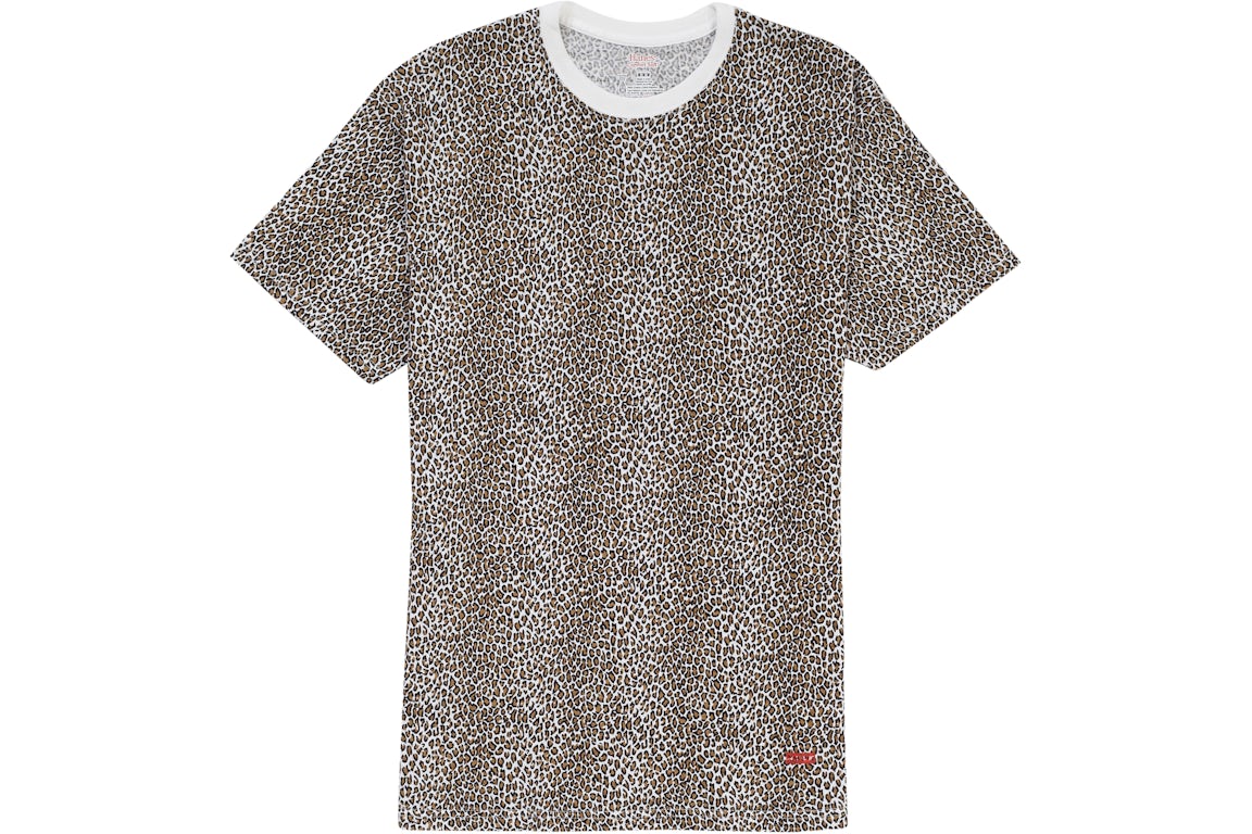 Supreme Hanes Leopard Tagless Tees (2 Pack)