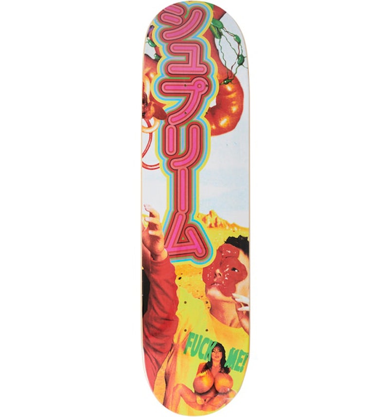 Supreme Sekintani La Norihiro Skateboard Deck Yellow