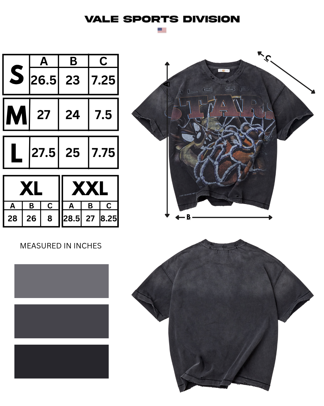 Vale Forever Tazmania Tee Black
