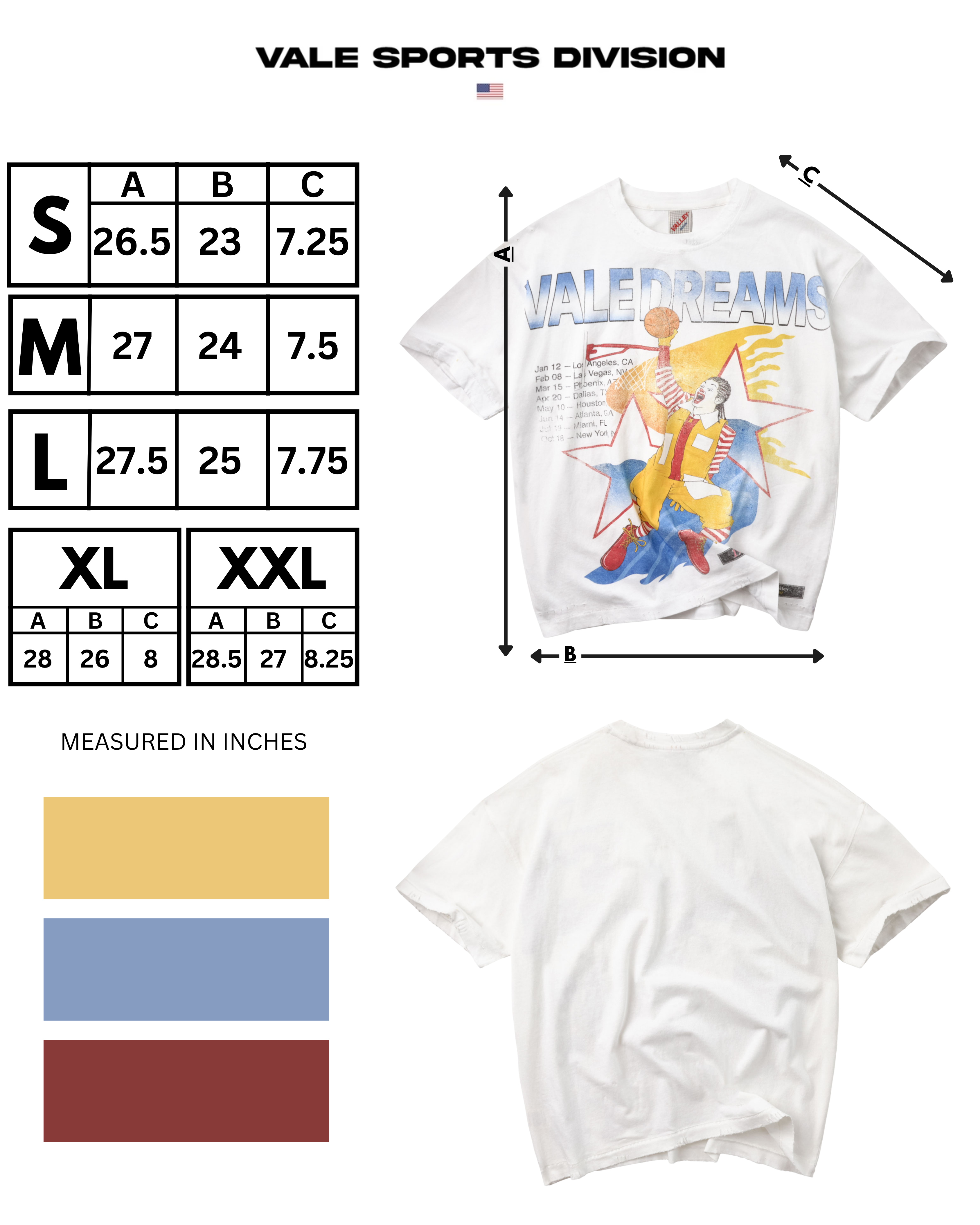 Vale Forever Air Donald Tee White