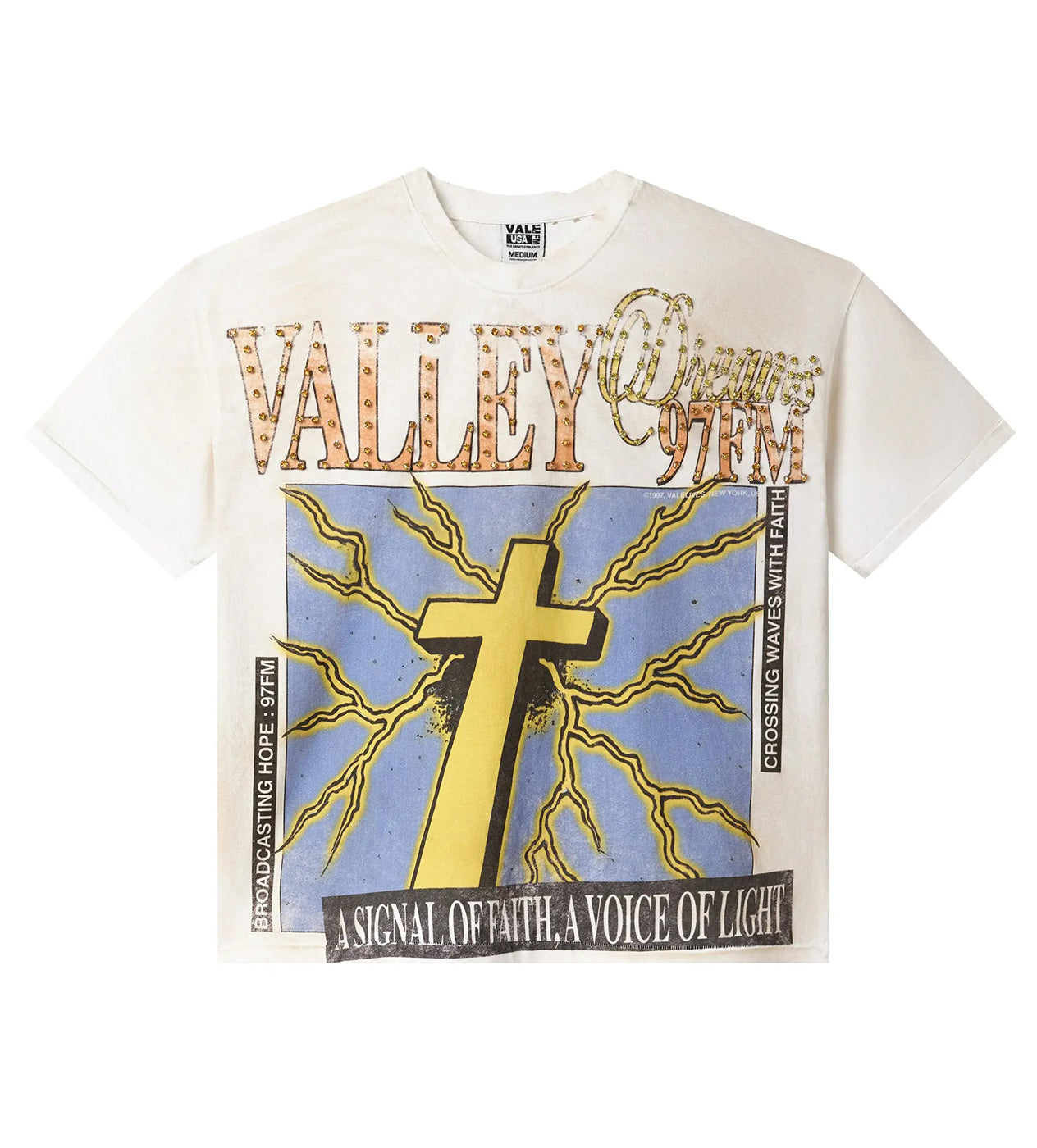 Vale Thunder Cross Bling Tee