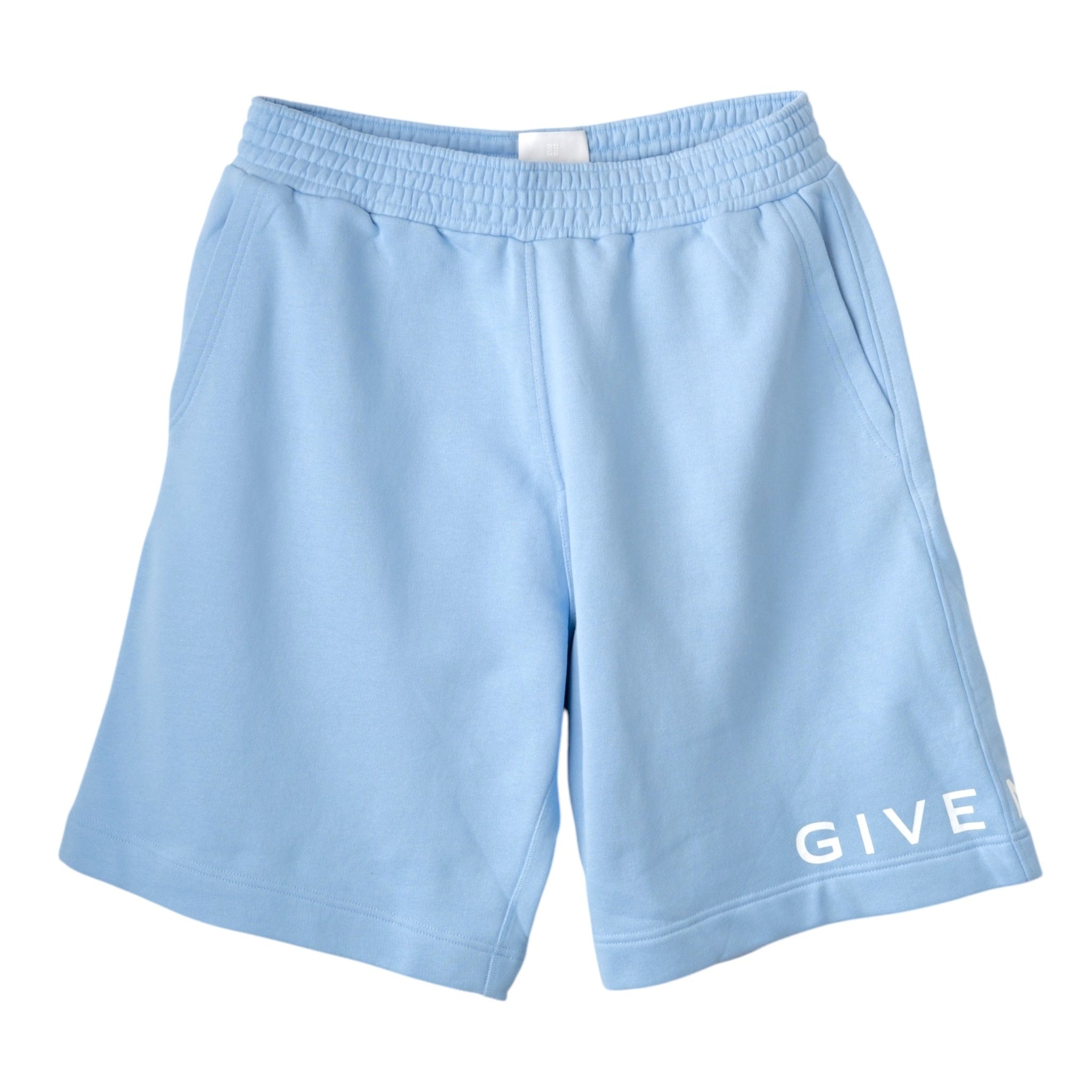 GIVENCHY Logo Print Sweatshort 'Baby Blue'
