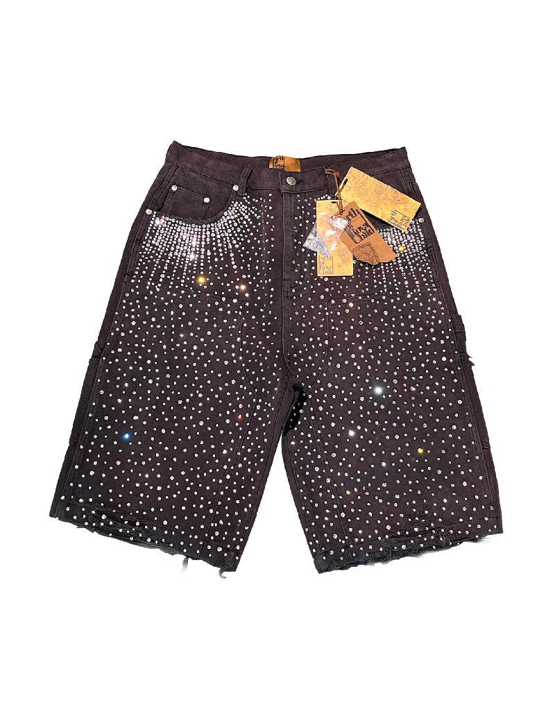 Birth Of A Royal Child 20K Diamond Shorts Black