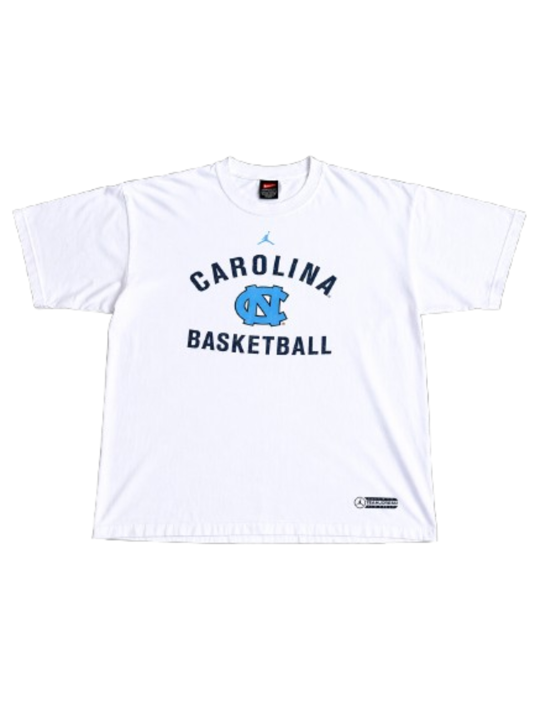Y2K Vintage UNC Basketball Tee White