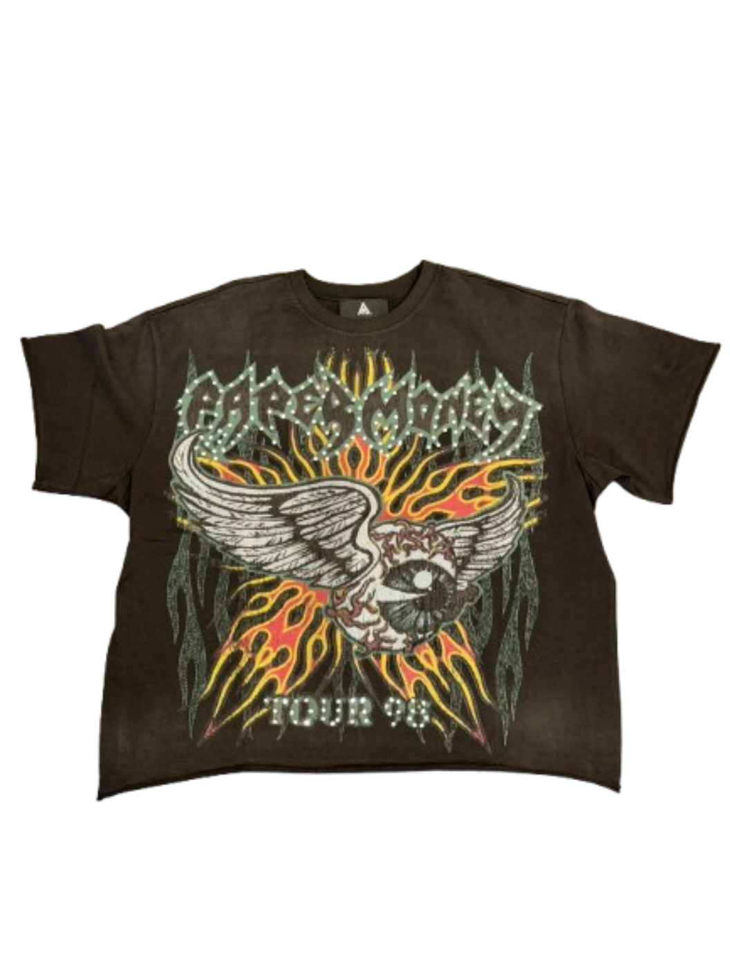 Paper Money Eyeball T-Shirt Black