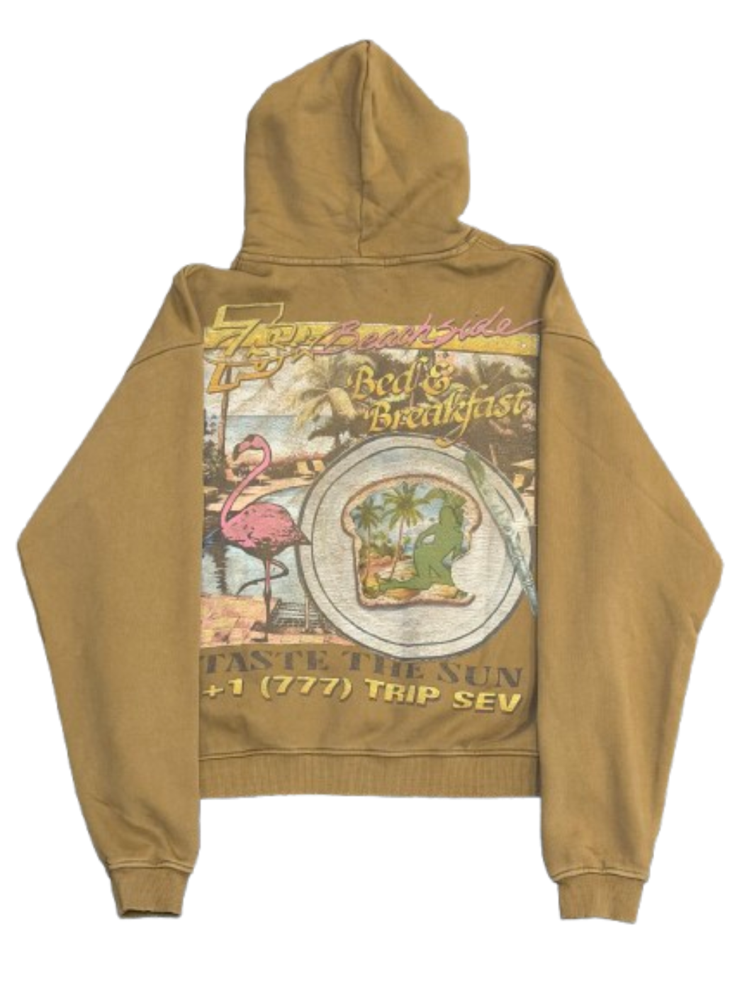 Triple Sevens Weekend Getaway Hoodie Brown