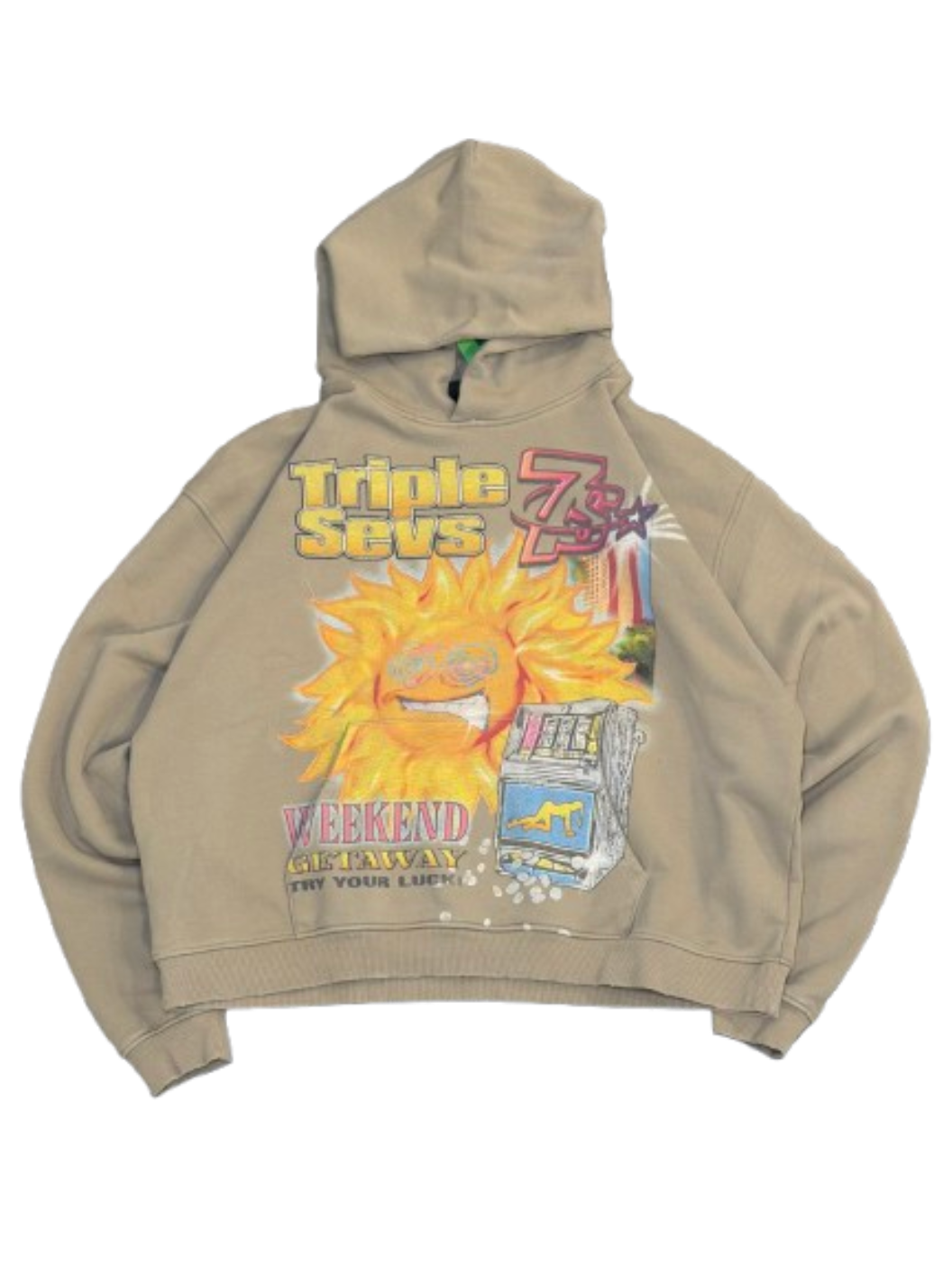 Triple Sevens Weekend Getaway Hoodie Grey