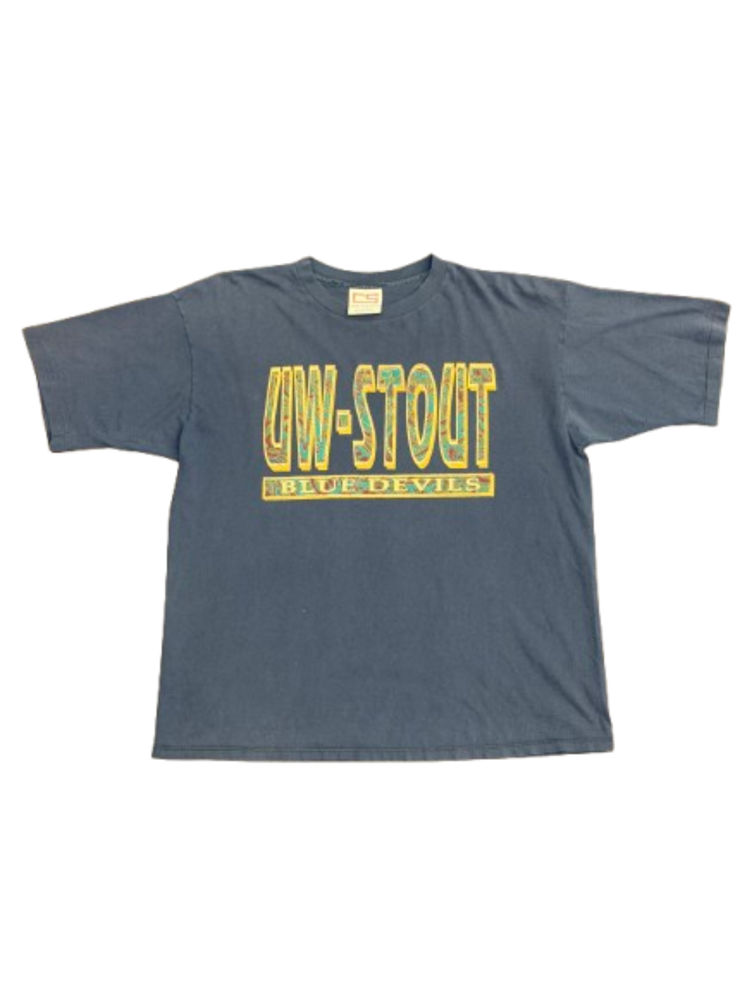 Y2K Vintage UW Stout Blue Devils Tee
