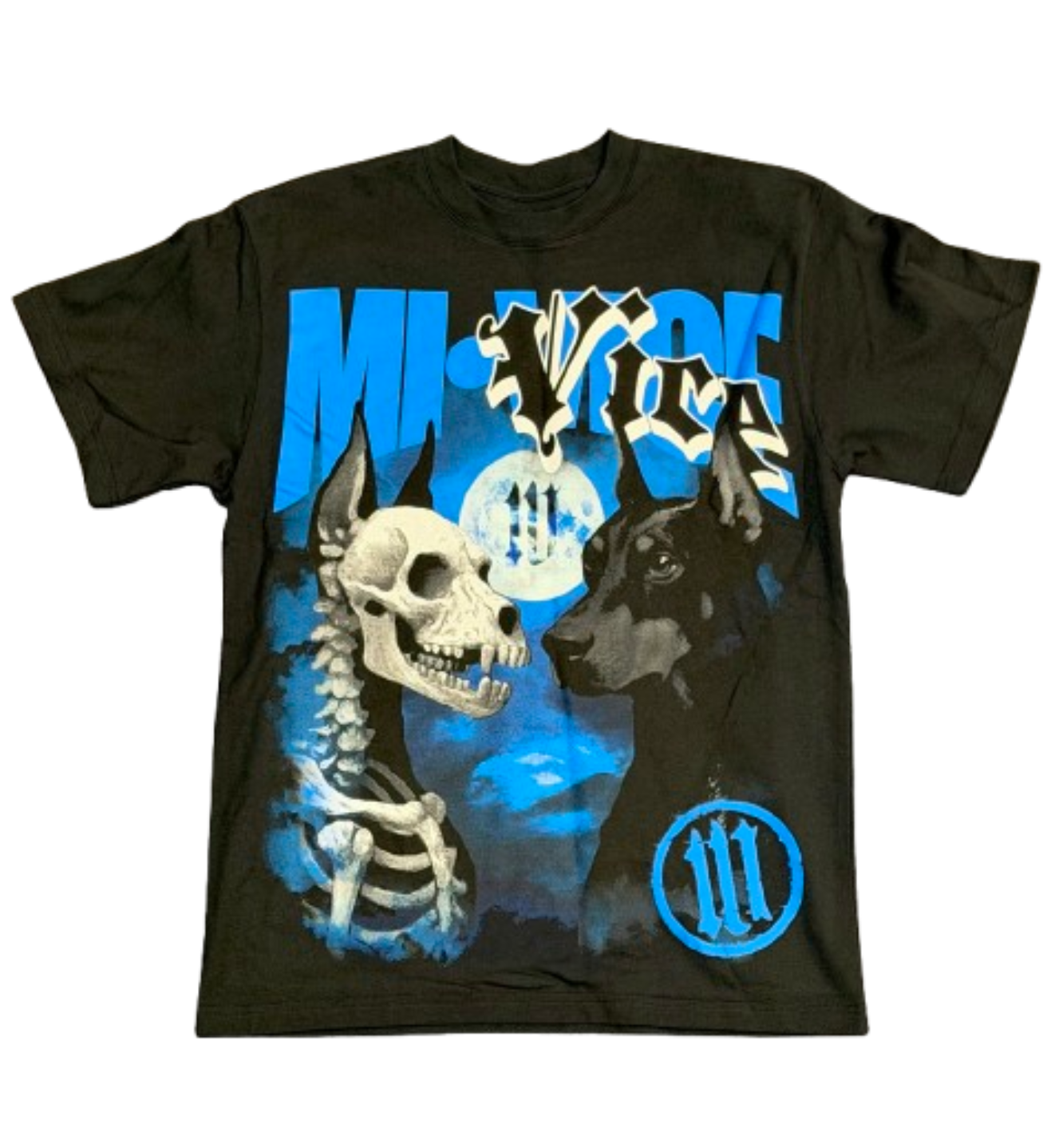 MI VICE Dogs T-Shirt Black