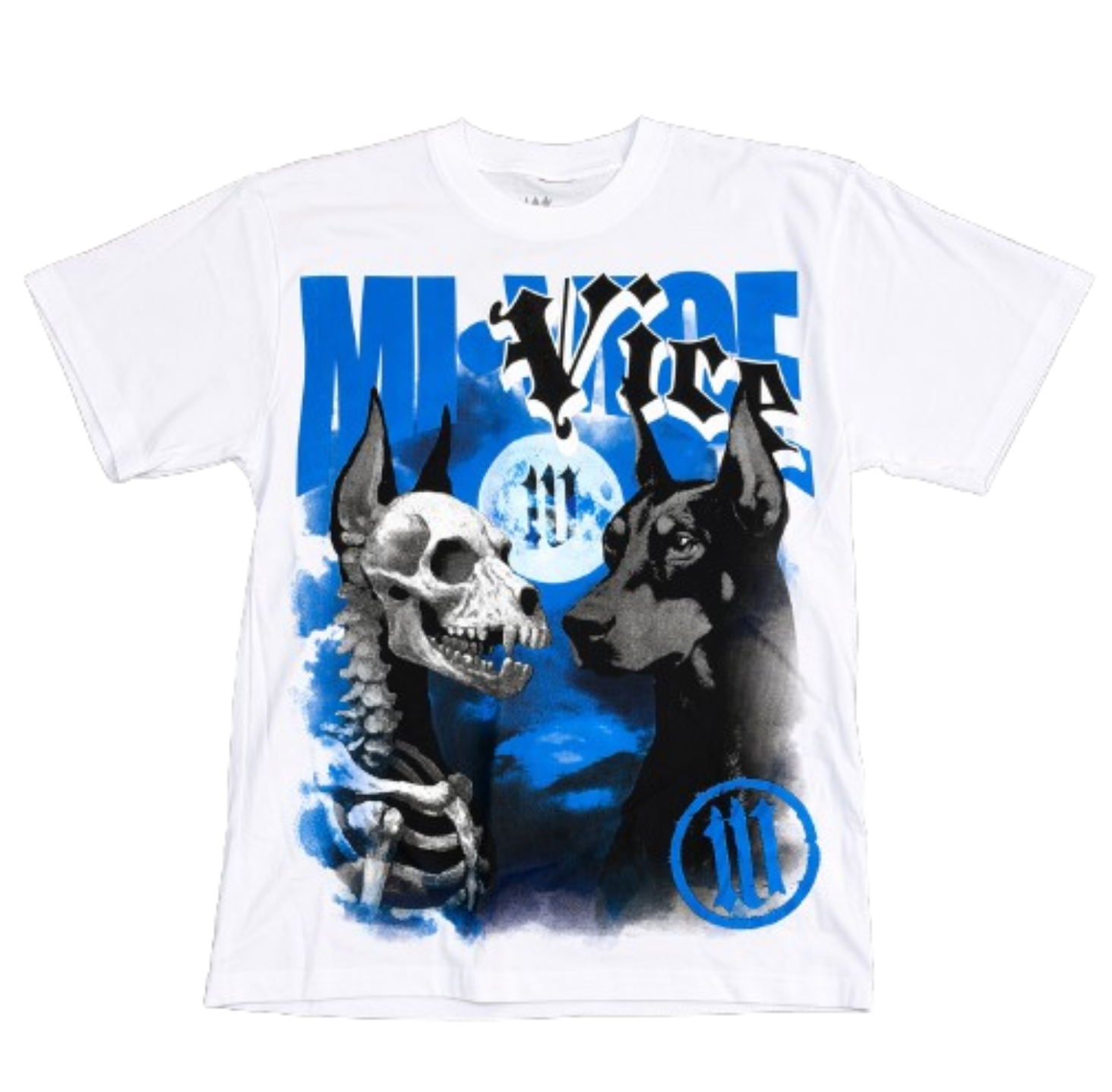 MI VICE Dogs T-Shirt White