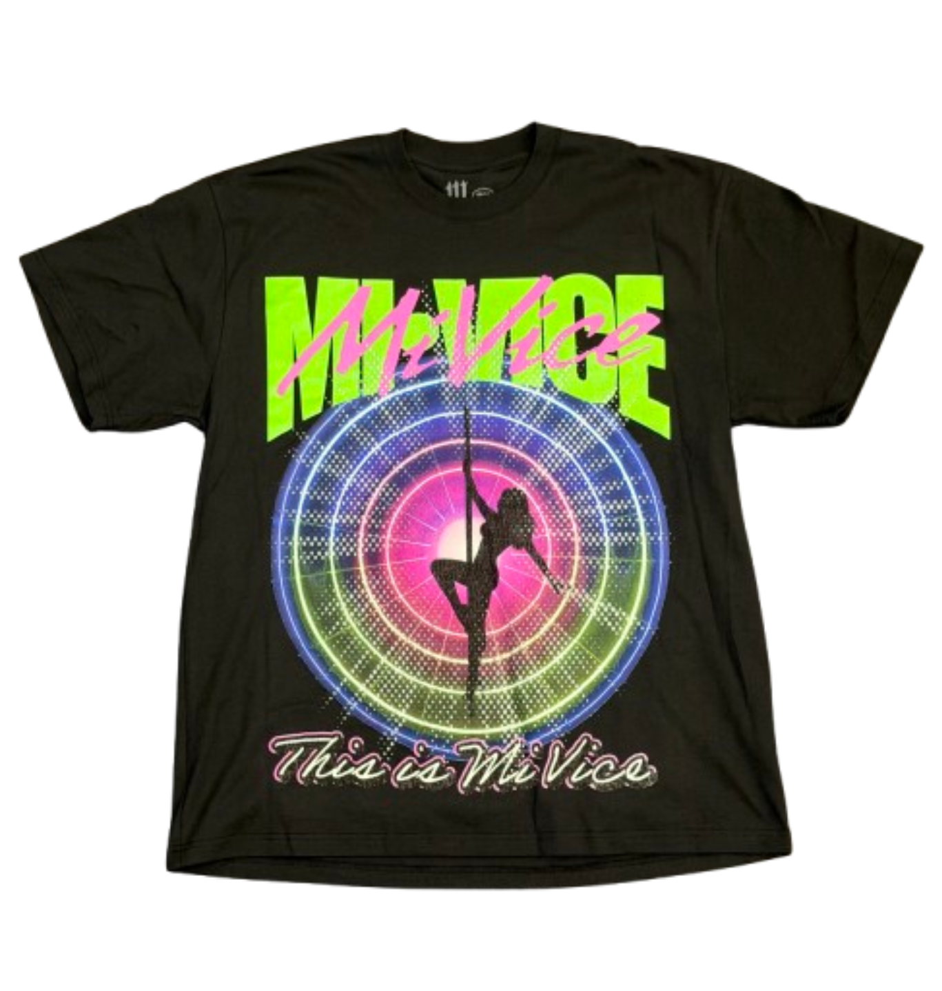 MI VICE Dancer T-Shirt Black