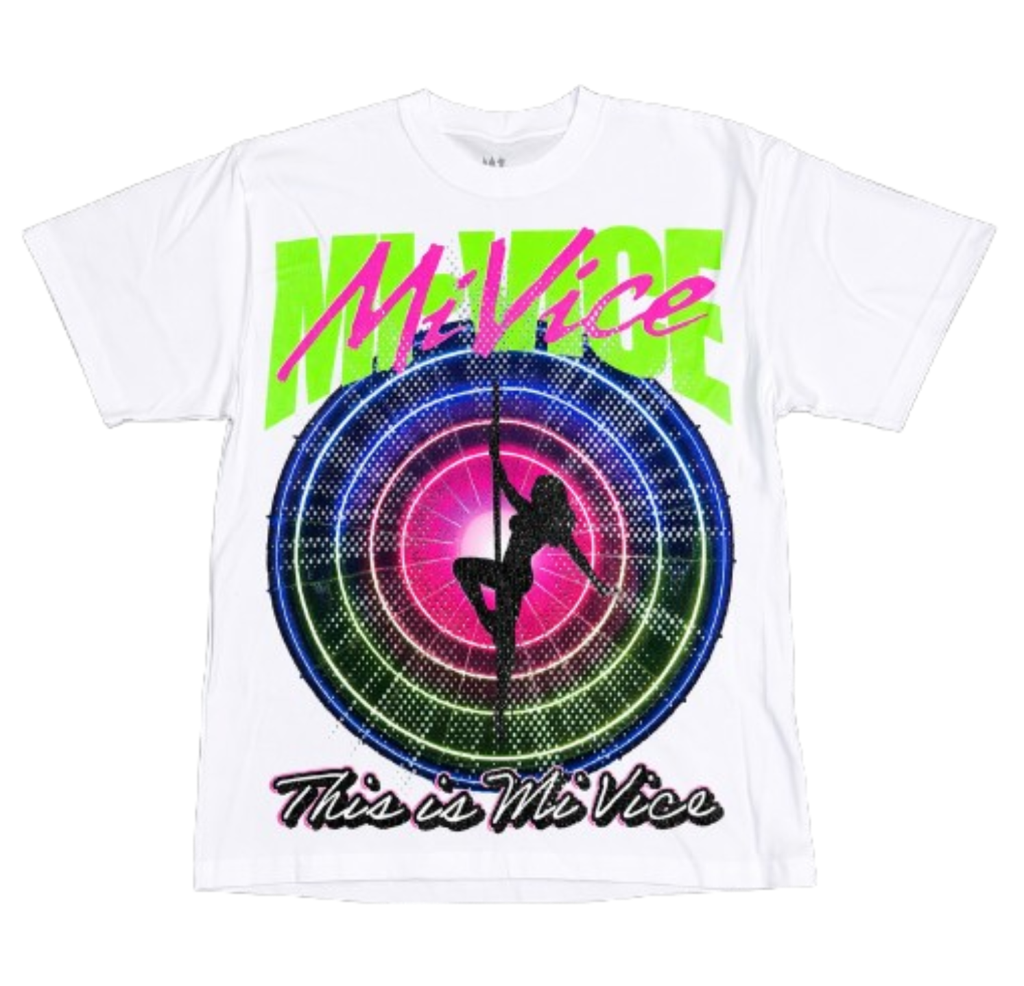 MI VICE Dancer T-Shirt White