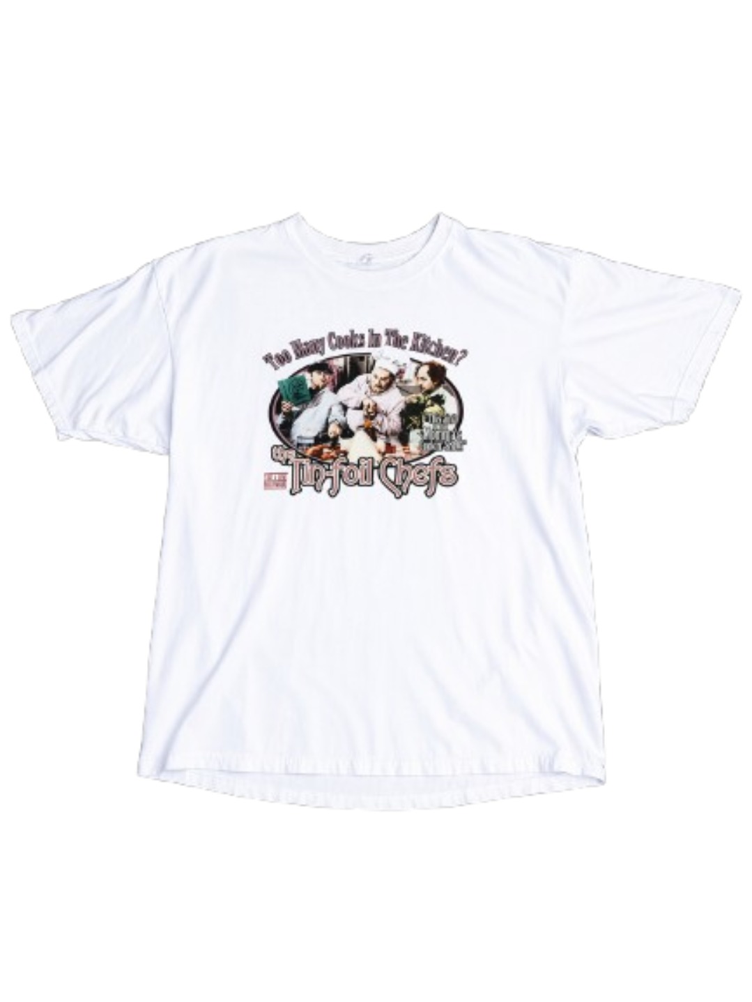 Y2K Vintage The Three Stooges Chef Tee