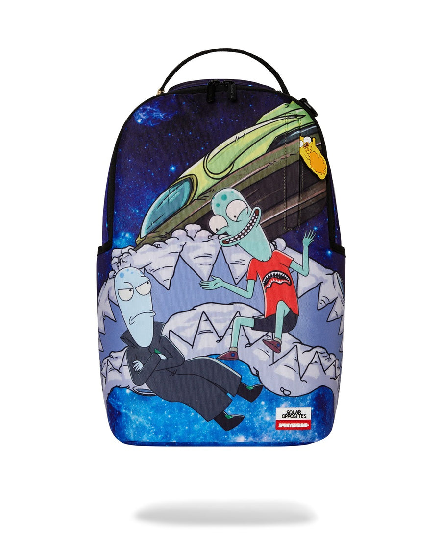 SPRAYGROUND SOLAR OPPOSITES CRASH SHARKMOUTH DLXR BACKPACK