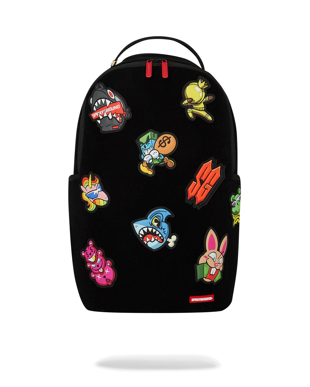 SPRAYGROUND ALL VELCRO SHARK GANG DLX-SPECIAL BACKPACK