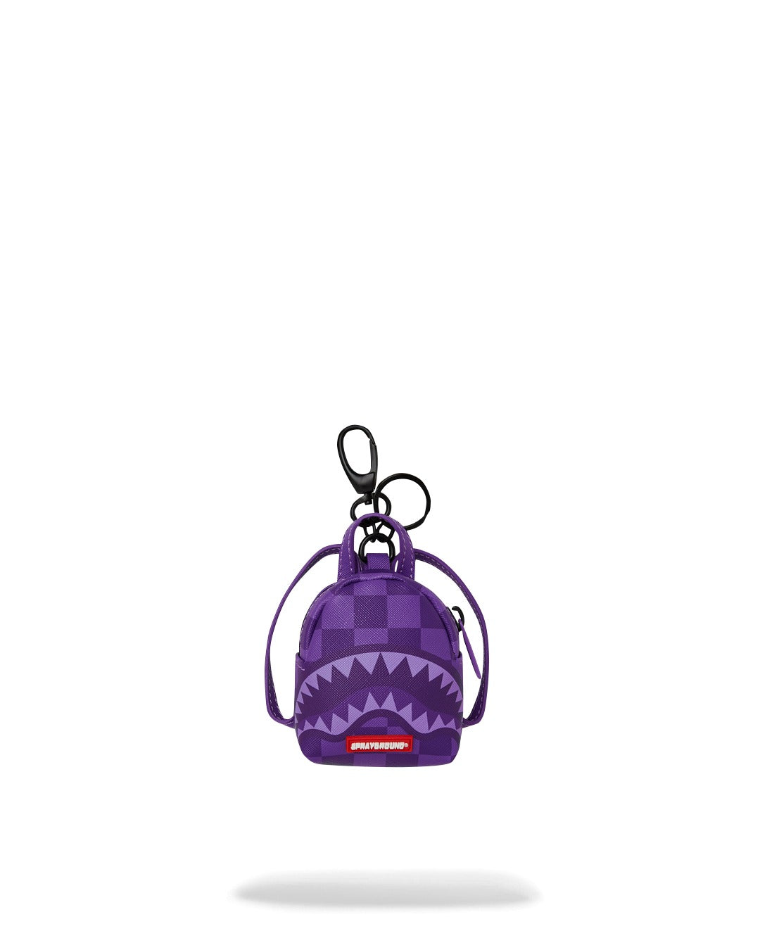 SPRAYGROUND PURPLE SHARK SHARKS IN PARIS KEYCHAIN