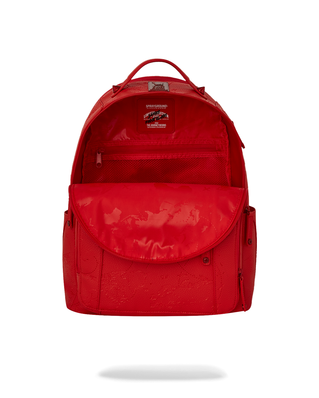 SPRAYGROUND JAMES GLOBAL RED CHATEAU BACKPACK