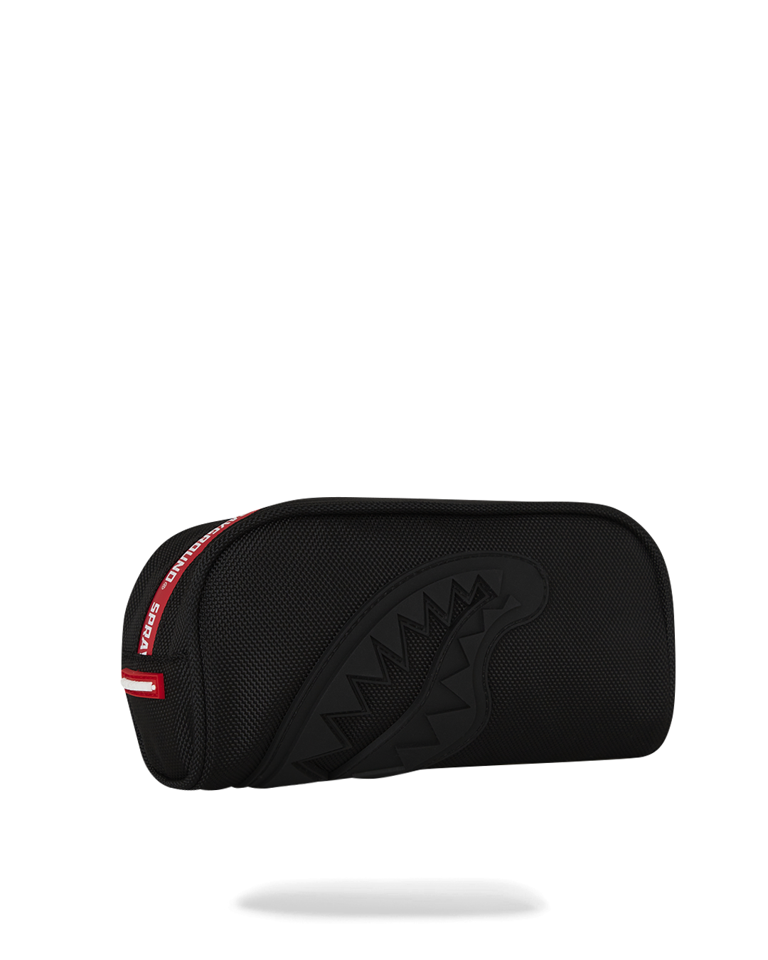 SPRAYGROUND PRINTED ZIPPER SHARK POUCH