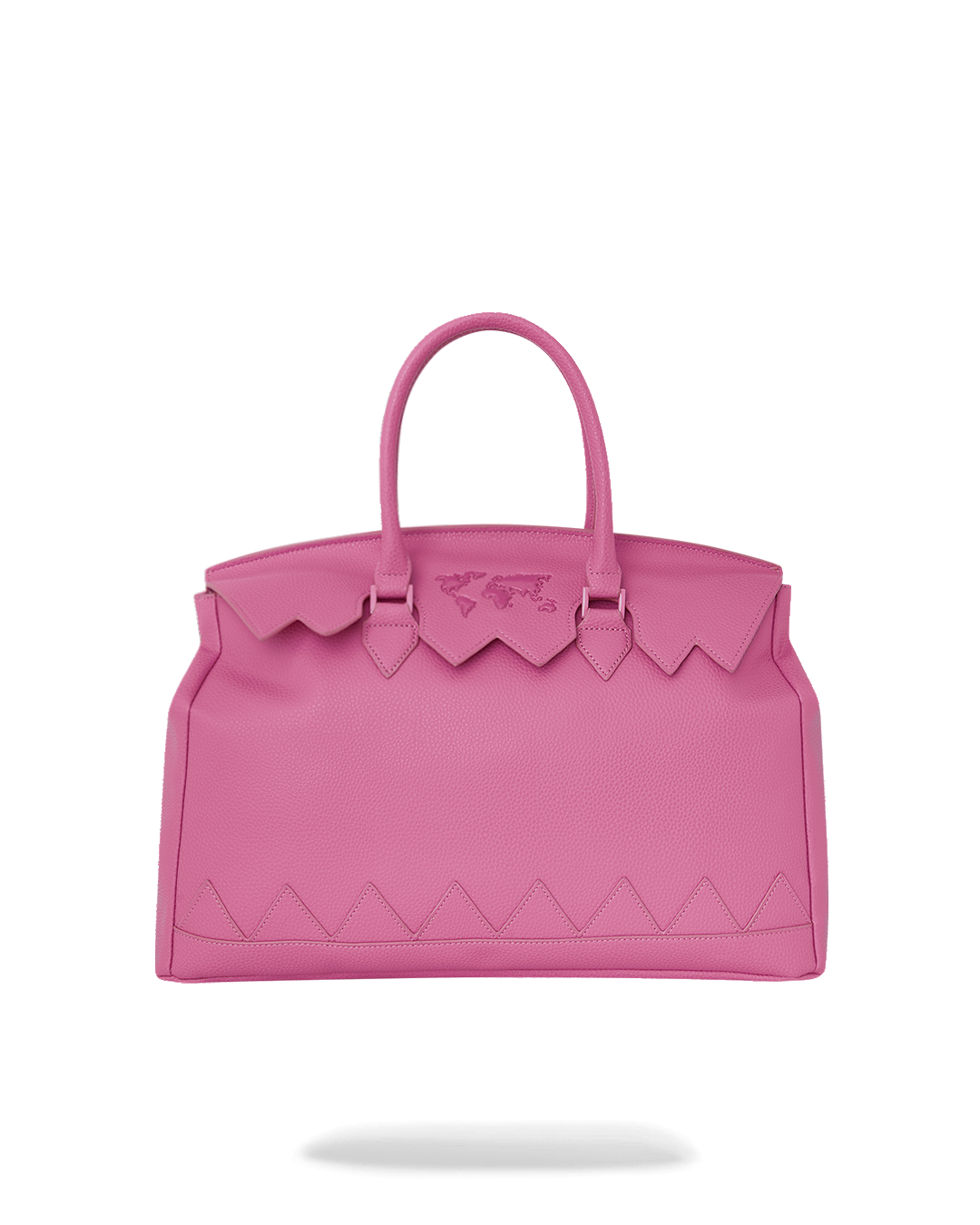 SPRAYGROUND JAMES GLOBAL PINK SPIRKIN HANDBAG